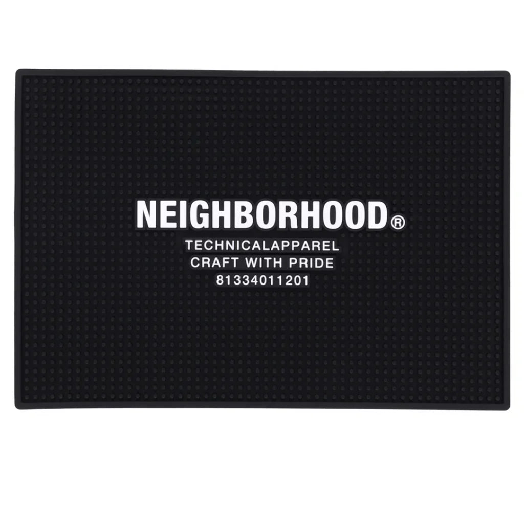 Logo Bar Mat Black
