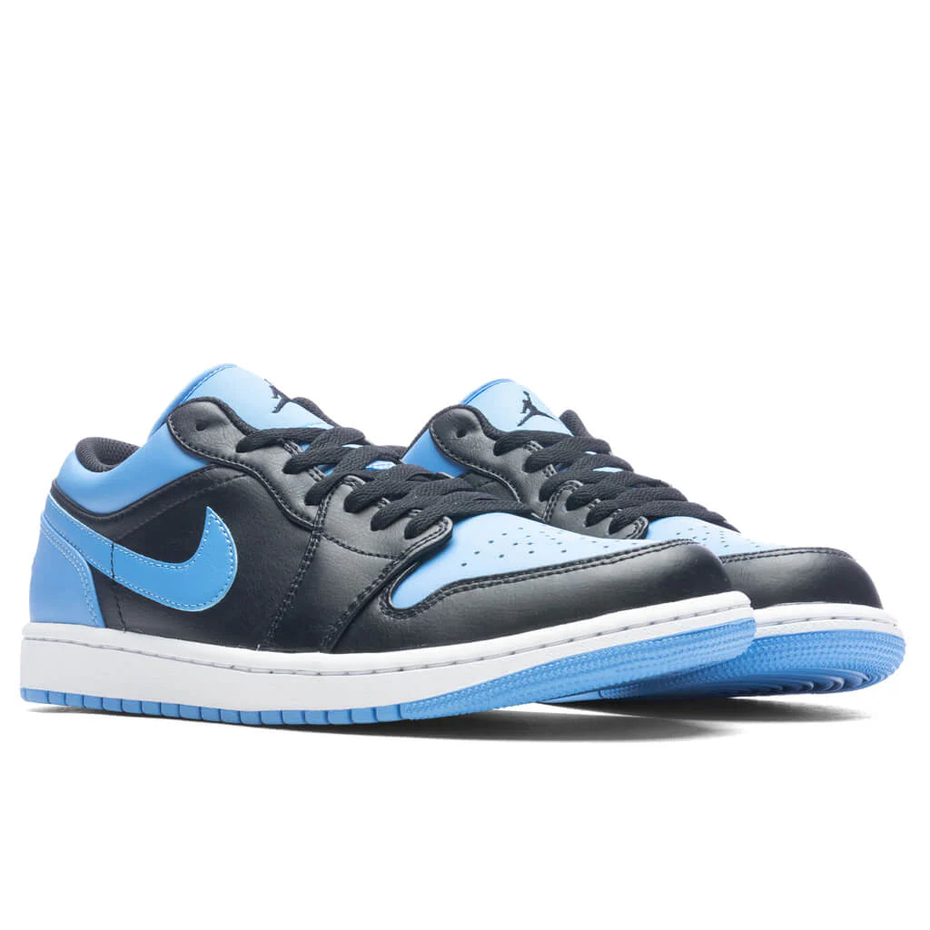 Air Jordan 1 Low Black University Blue White