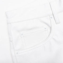 Plaster Baggy Shorts White