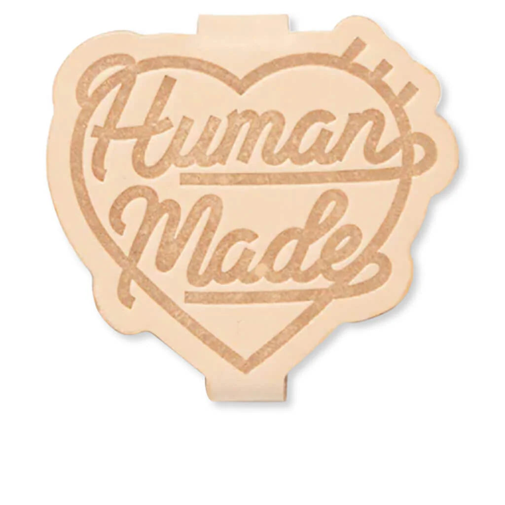 Heart Compact Mirror Beige