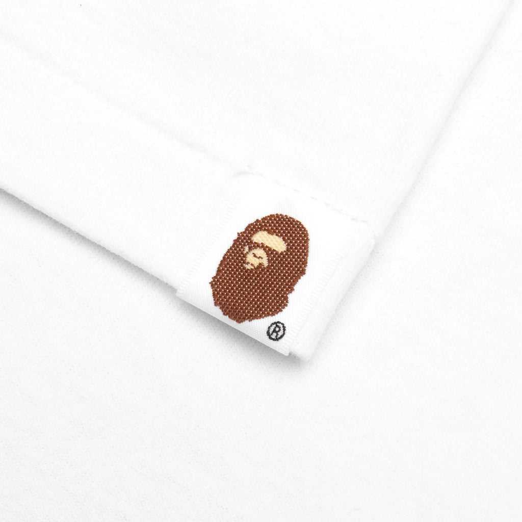 Abc Camo Side Big Ape Head Tee White Green
