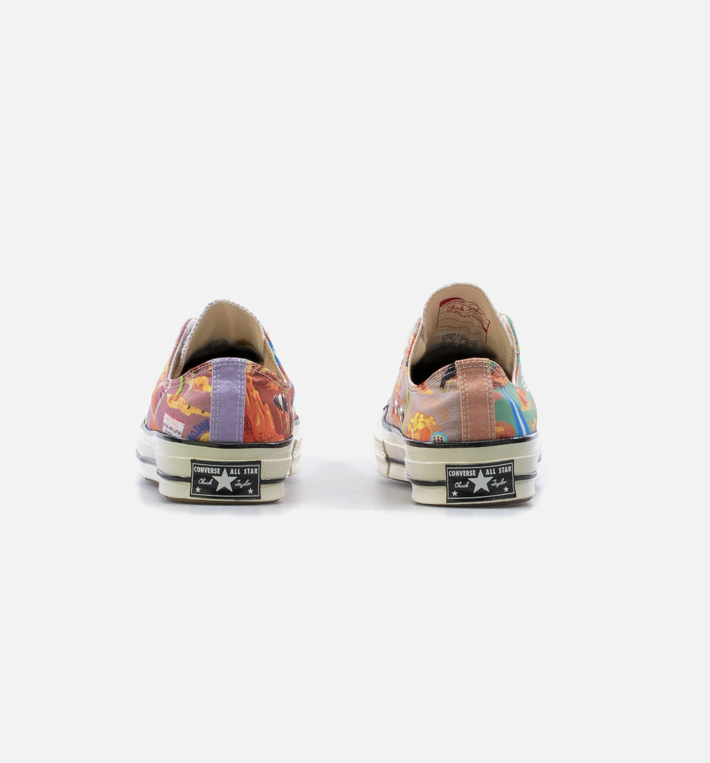 Chuck Taylor 70 Wild West Low Top Mens Shoe Bone Multi Orange Blue