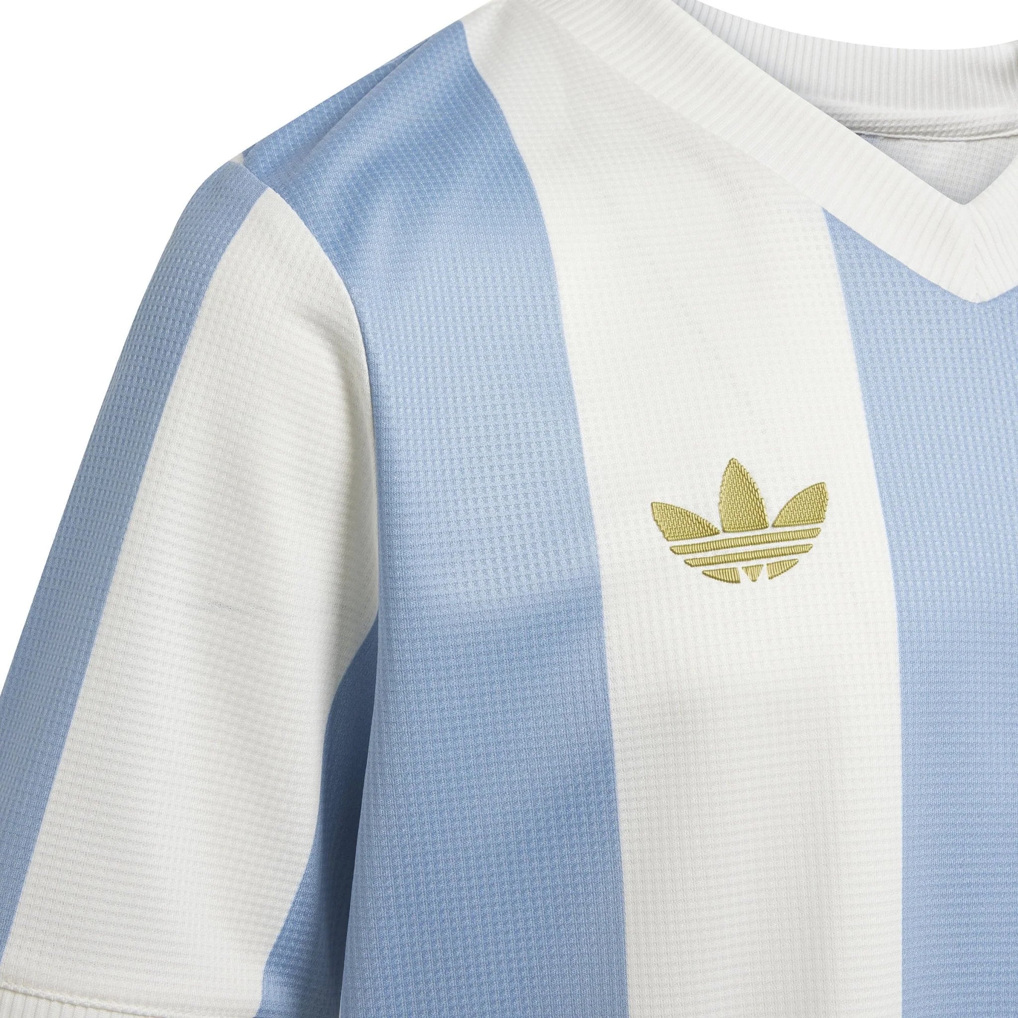 adidas Youth Argentina Anniversary Jersey 24 25 Sky White