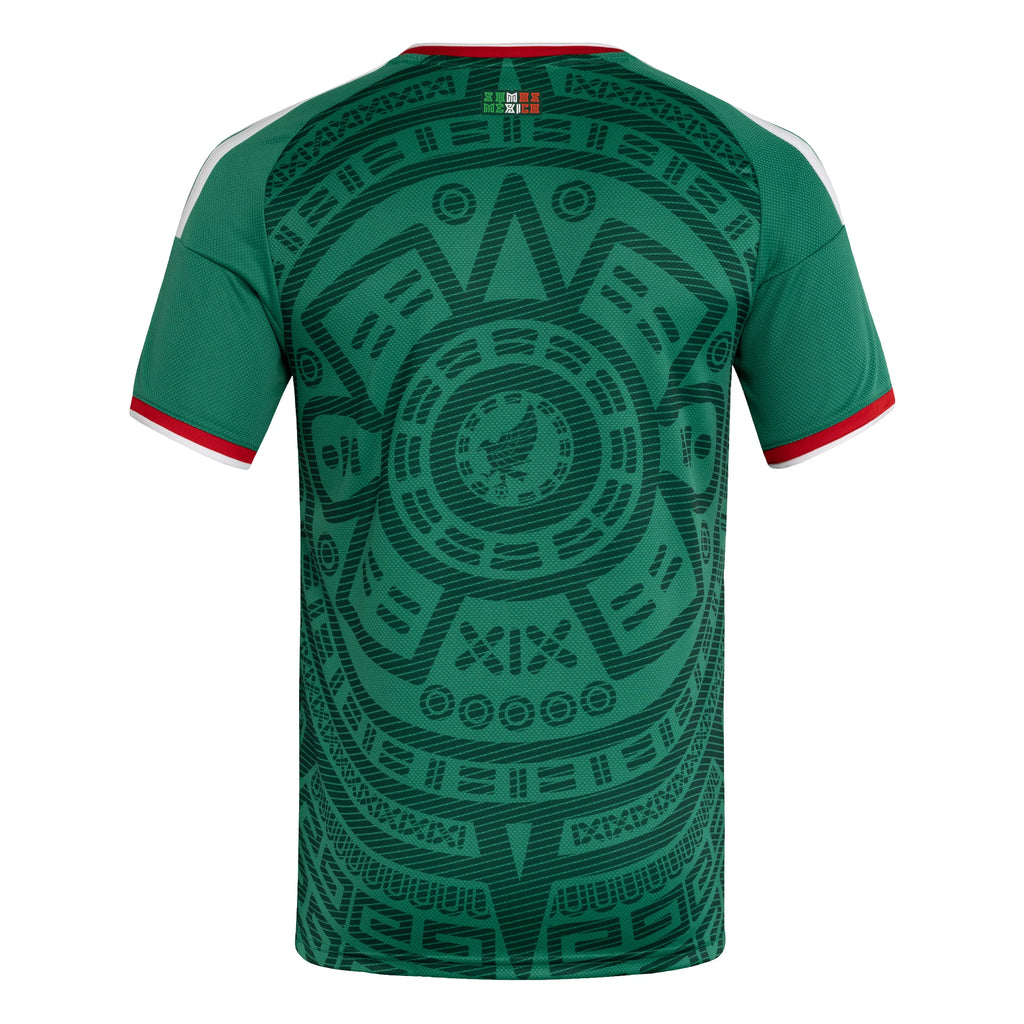 adidas Mexico Home Mens Soccer Jersey 26 Green