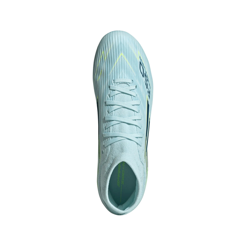 adidas F50 SparkFusion League Mid Cut FG AG Firm Ground Artificial Ground Womens Soccer Cleats Blue
