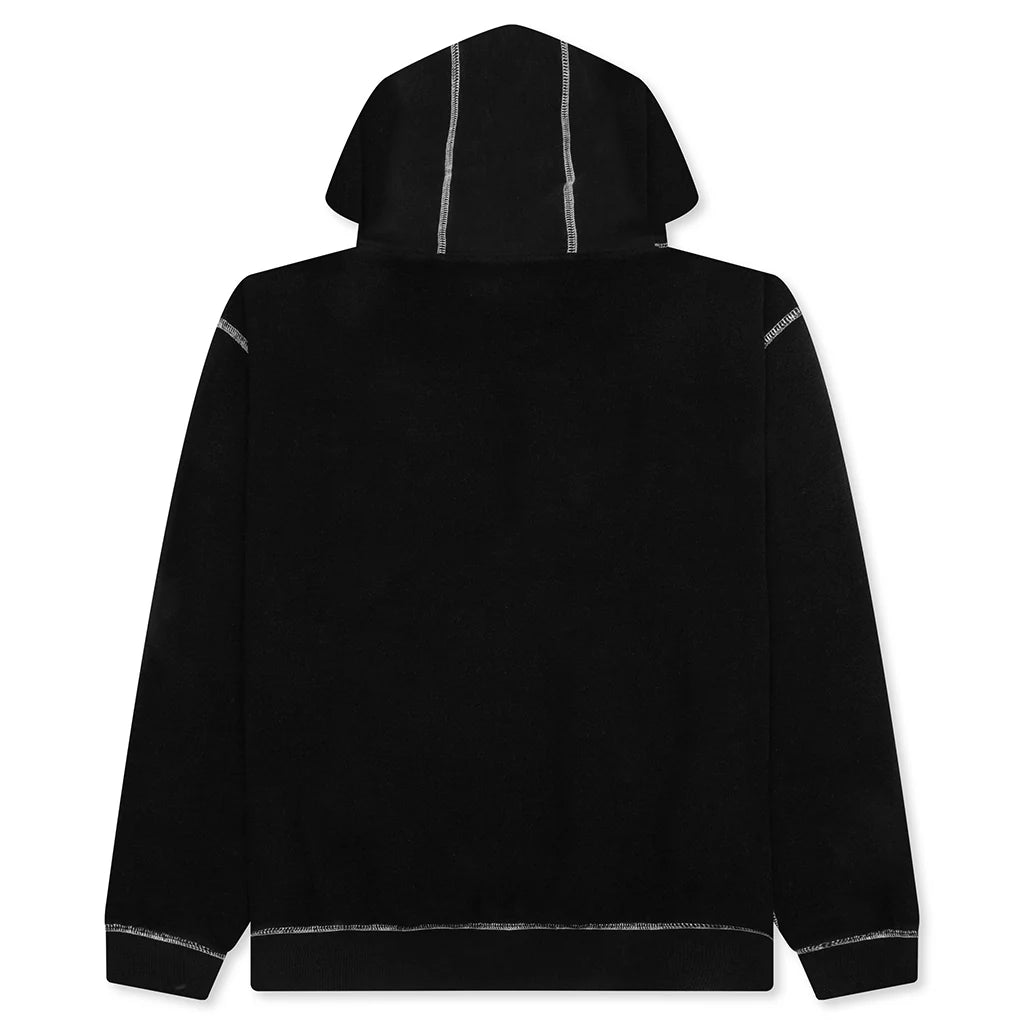 Reverse Arc Hoodie Washed Black