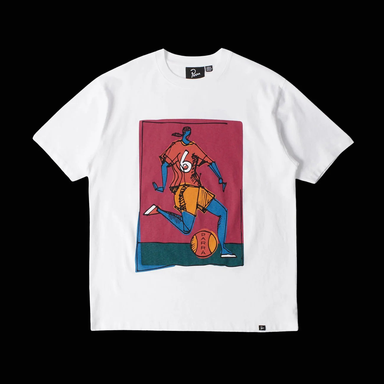 By Parra Kicked Around T Shirt White