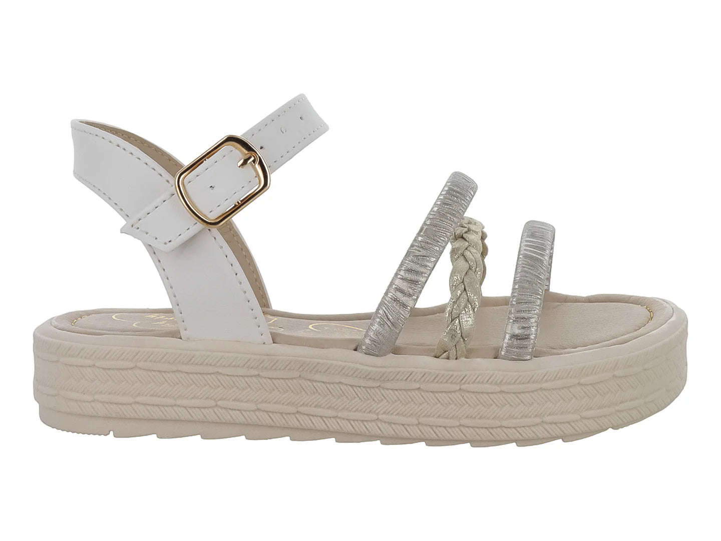 Sandalias By Party Color Latte para Niña