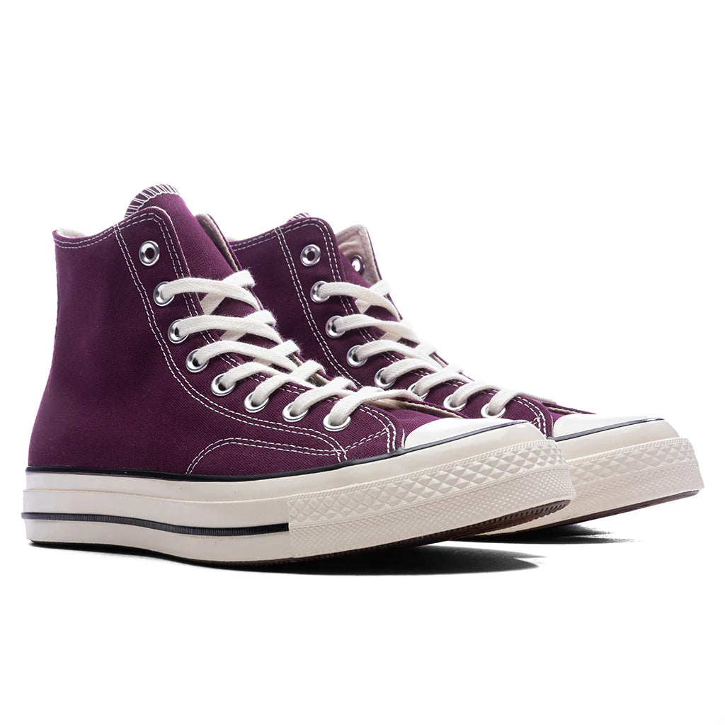 Chuck 70 Hi Frozen Acai Egret Black