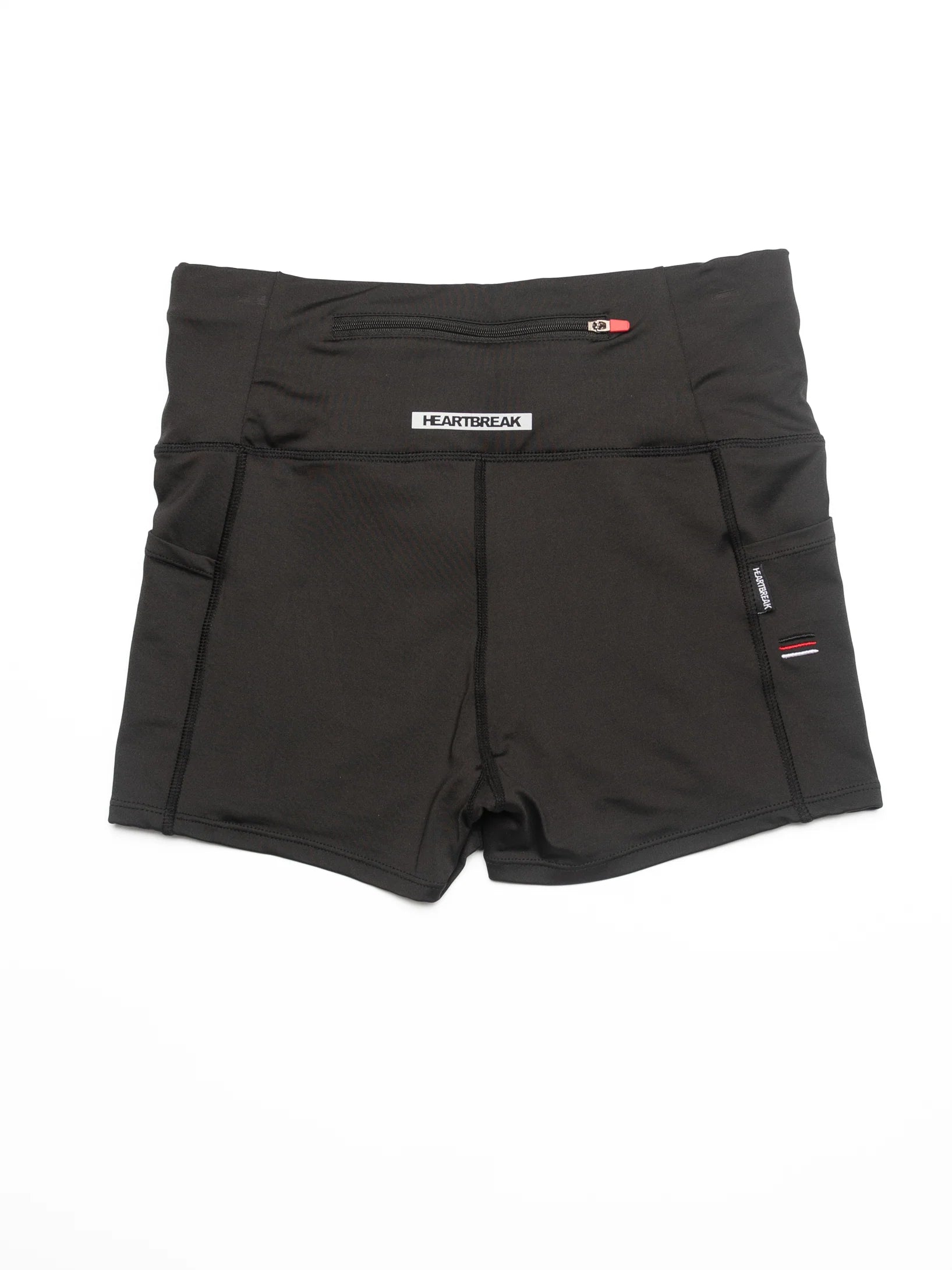 Heartbreak Womens Triple Pocket 2 Running Shorts