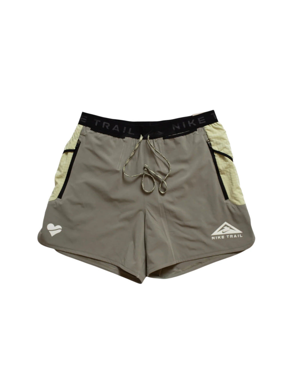 Nike Mens Trail Second Sunrise Dri FIT 5 Brief Lined Running Shorts