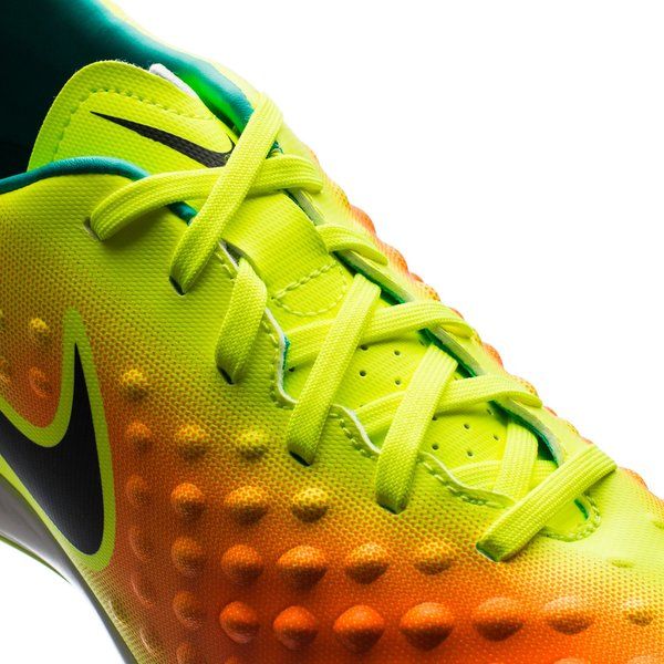 Nike Magista Onda II IC Indoor Soccer Shoes Volt Black Orange Clear Jade