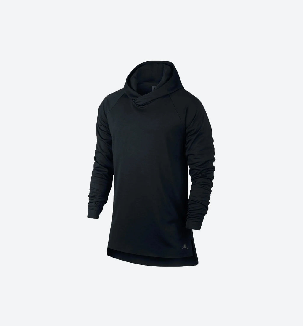 Air Jordan 23 Lux Raglan Mens Hoodie Black Black