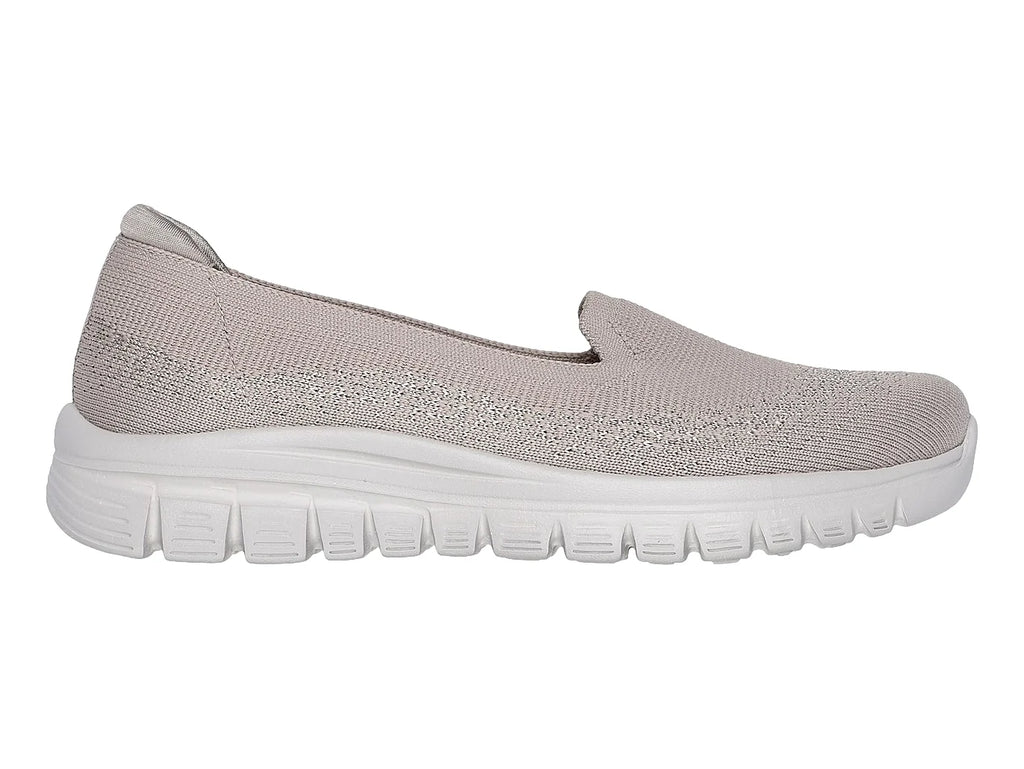 Tenis Skechers Graceful Beige para Mujer