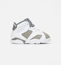 Air Jordan 6 Retro Cool Grey Infant Toddler Lifestyle Shoe White Grey