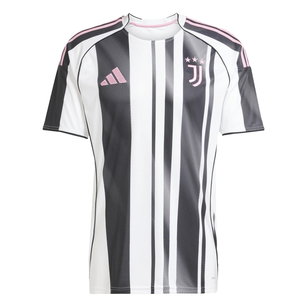 adidas Mens Juventus Home Jersey 25 26 White Black