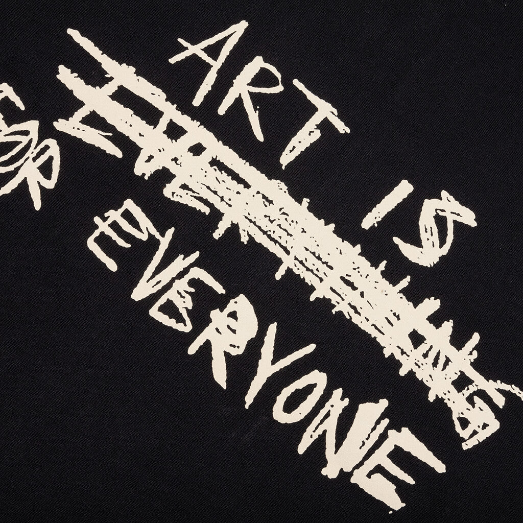 Honor Art Institute Zip Hoodie Black