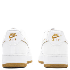 Air Force 1 07 White White Bronzine
