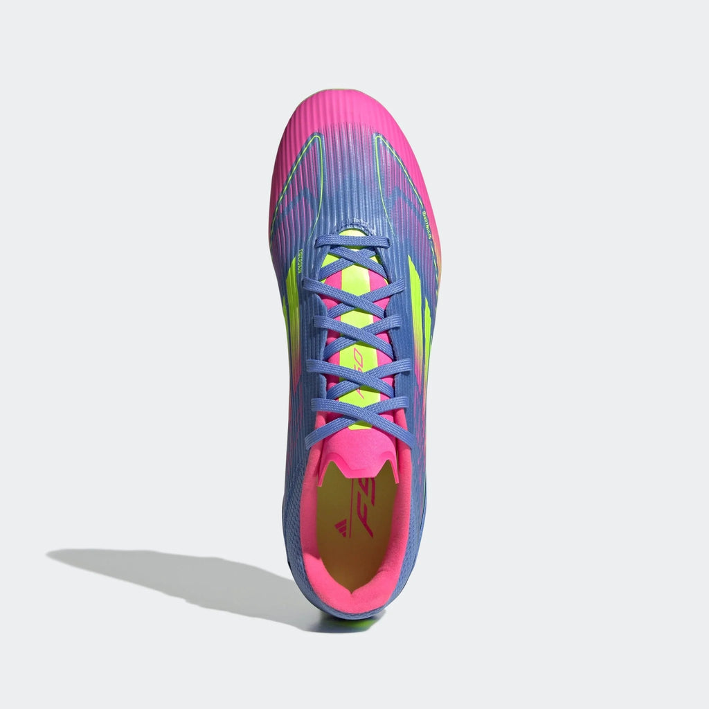 adidas F50 League Firm Multi Ground Boots Blue Fusion Lucid Lemon Lucid Pink