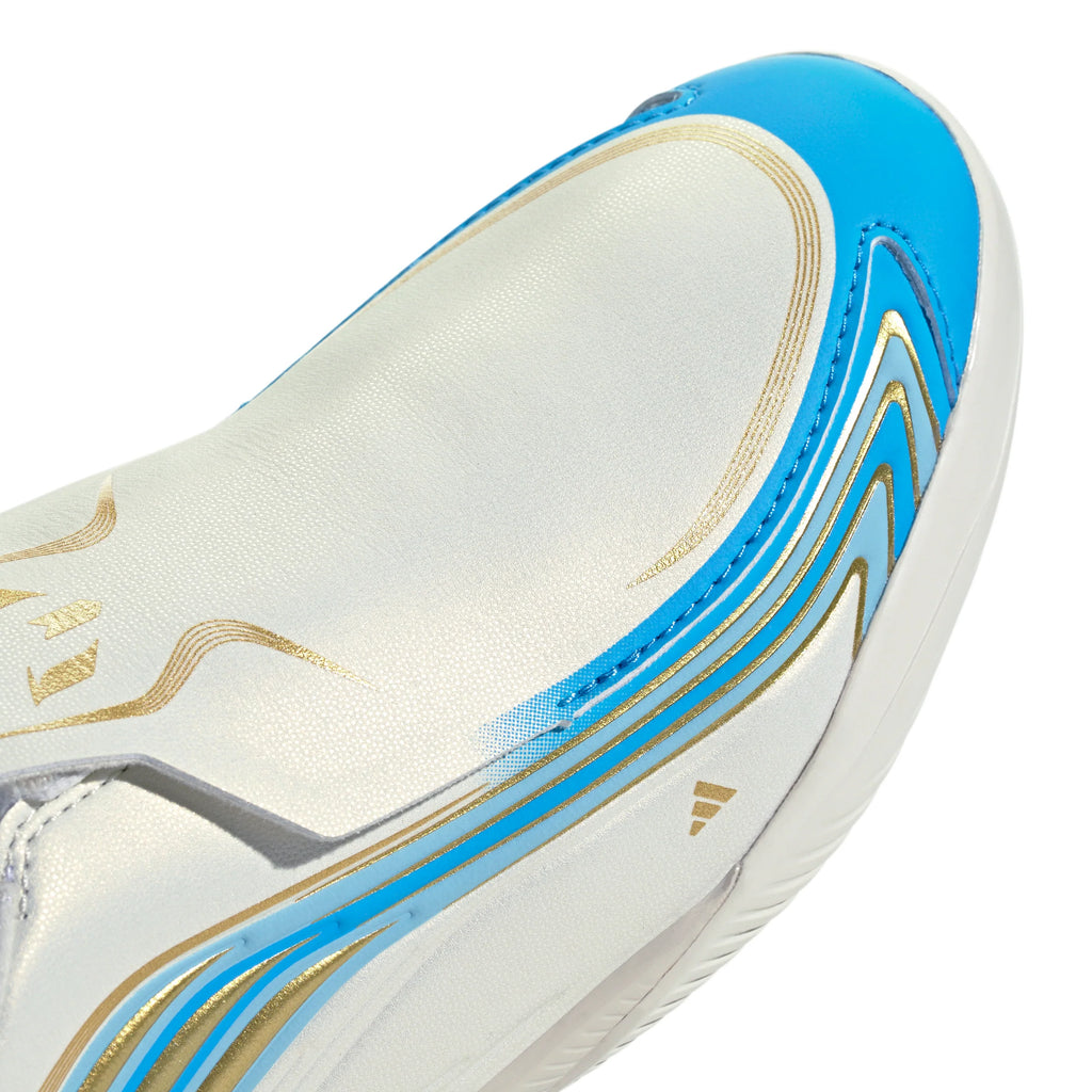 adidas F50 Messi League Laceless IN Indoor Youth Soccer Shoes Blue