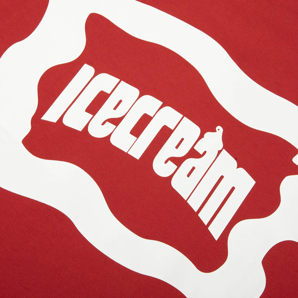 Street Life S S Knit Tee Pompeian Red