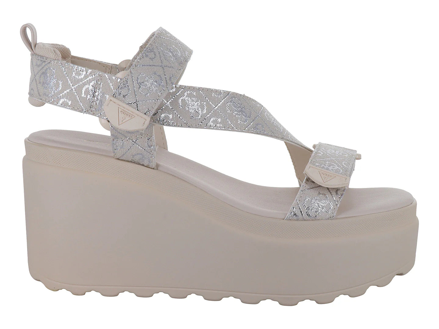 Sandalias Guess Natural de Plataforma para Mujer