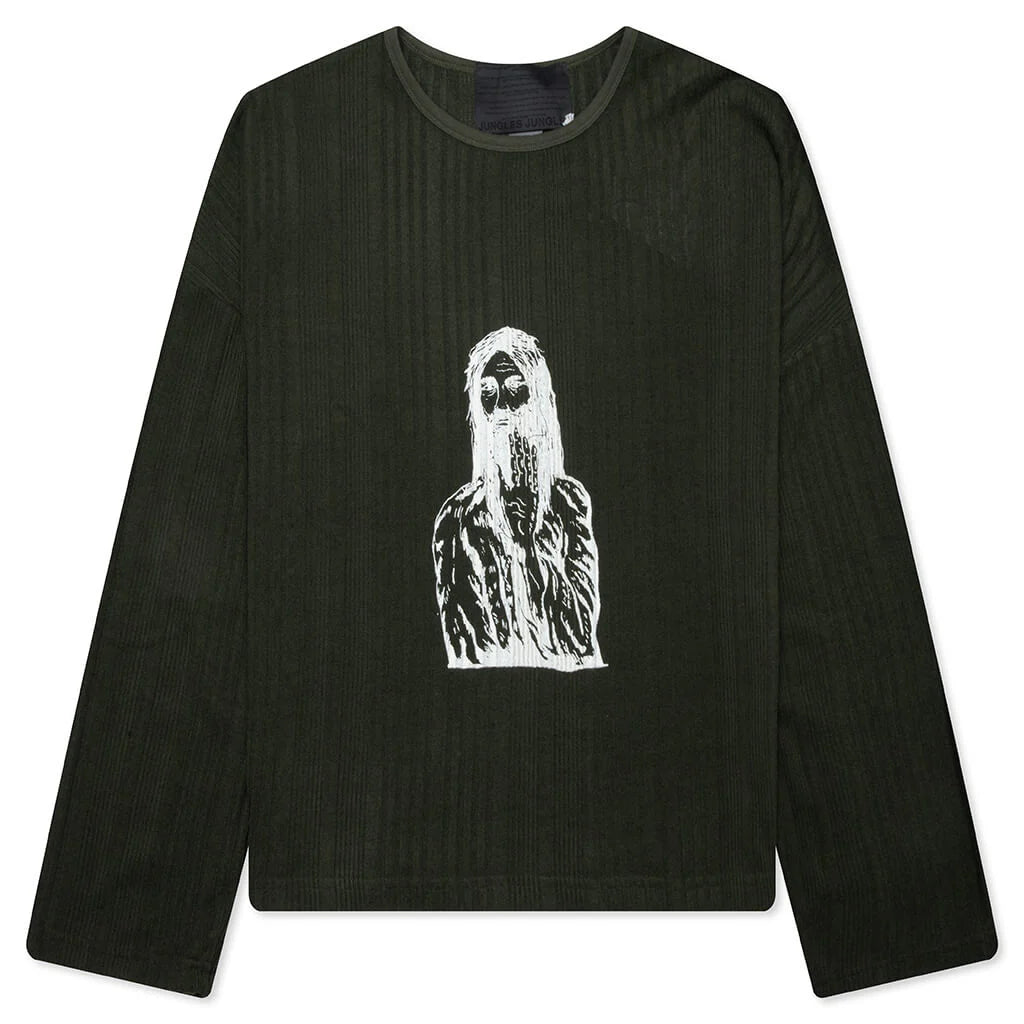 Solutions Knit Sweater Olive