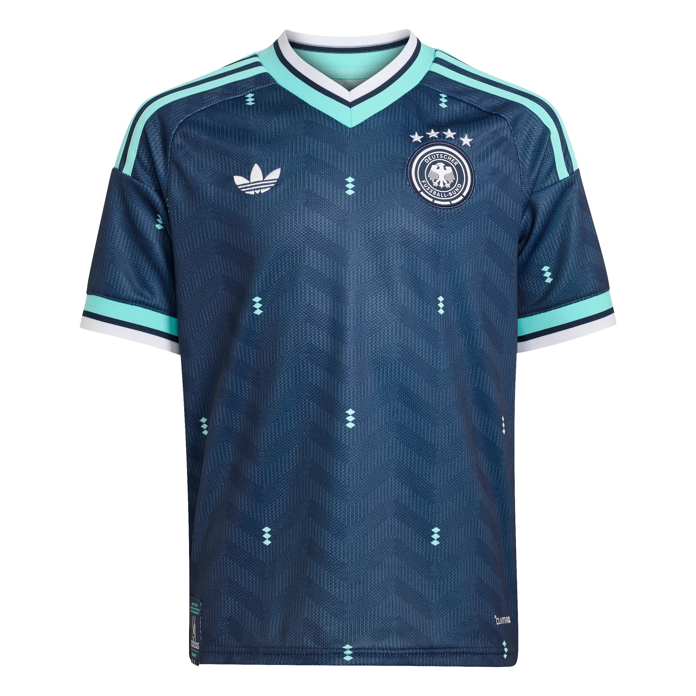 adidas Germany Away Youth Soccer Jersey 2026 Navy
