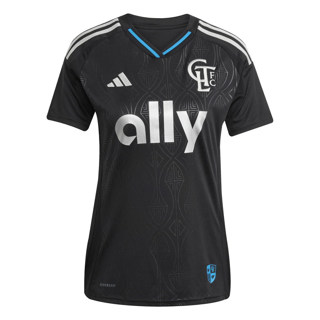 adidas Womens Charlotte Away Jersey 25 Black