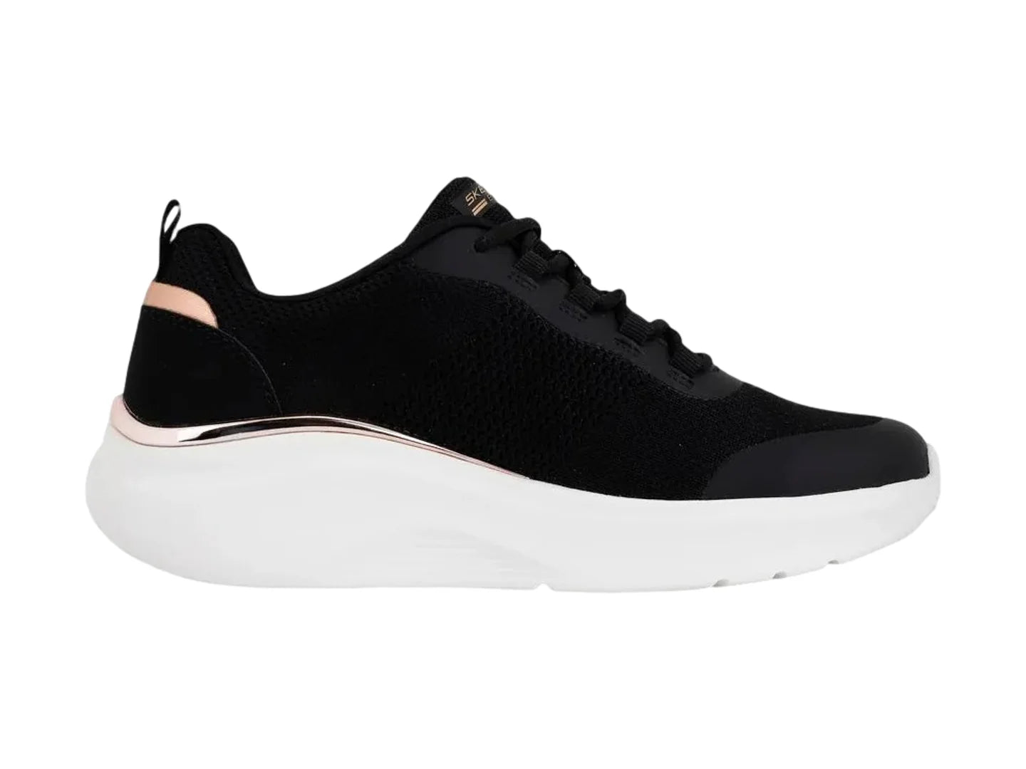 Tenis Skechers BOBS Sport Negro para Mujer