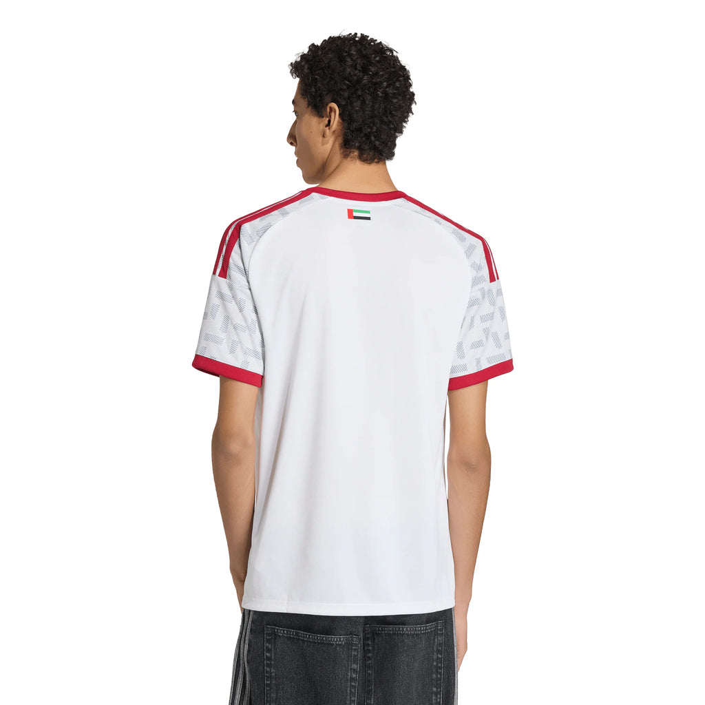 adidas United Arab Emirates Home Mens Soccer Jersey 2026 White