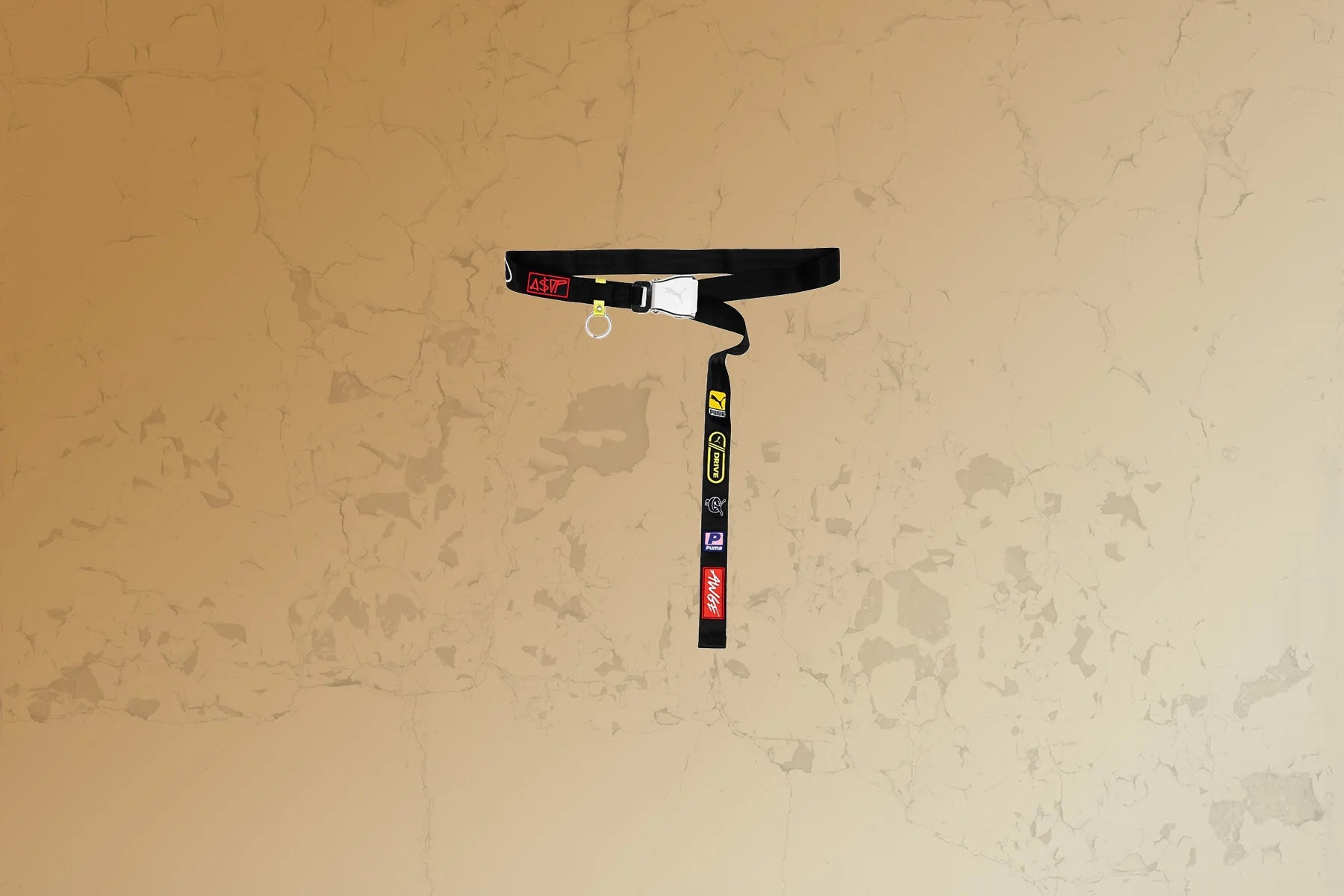 Puma x AAP Rocky Rocky Webbing Belt Black