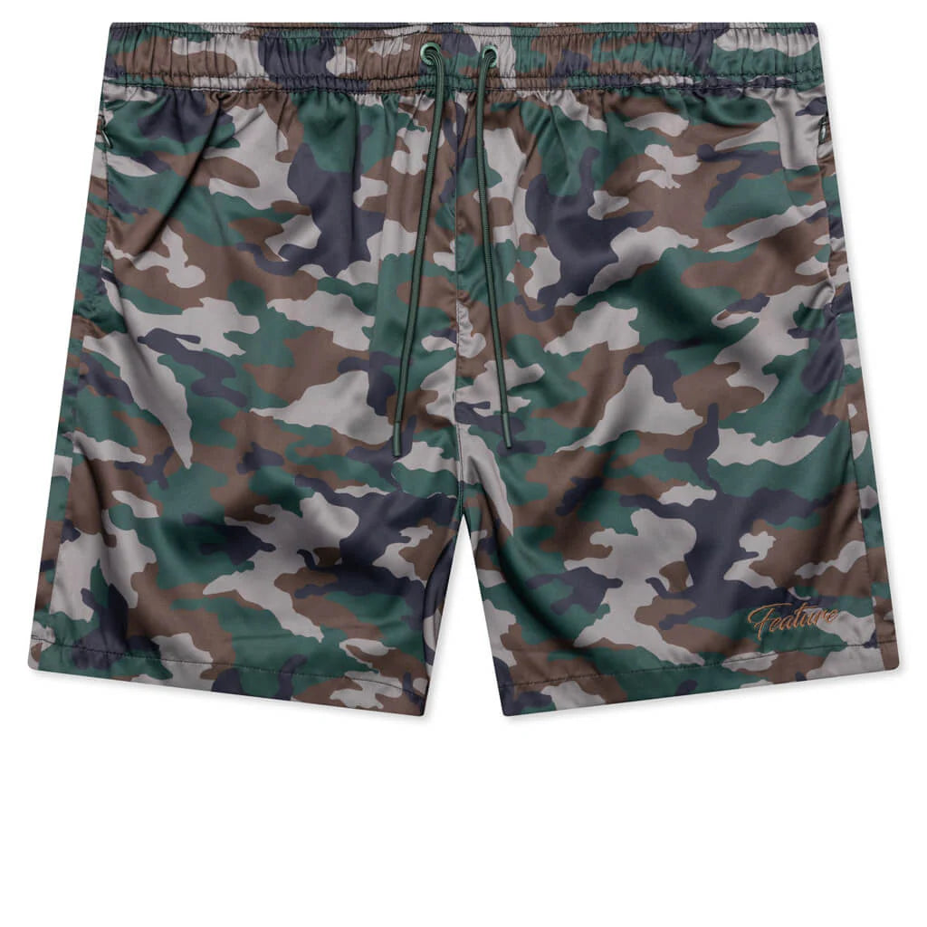 Winslow Swim Trunk Woodland Camo