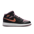Air Jordan 1 Mid SE GS Black Sky J Orange Sky J Mauve