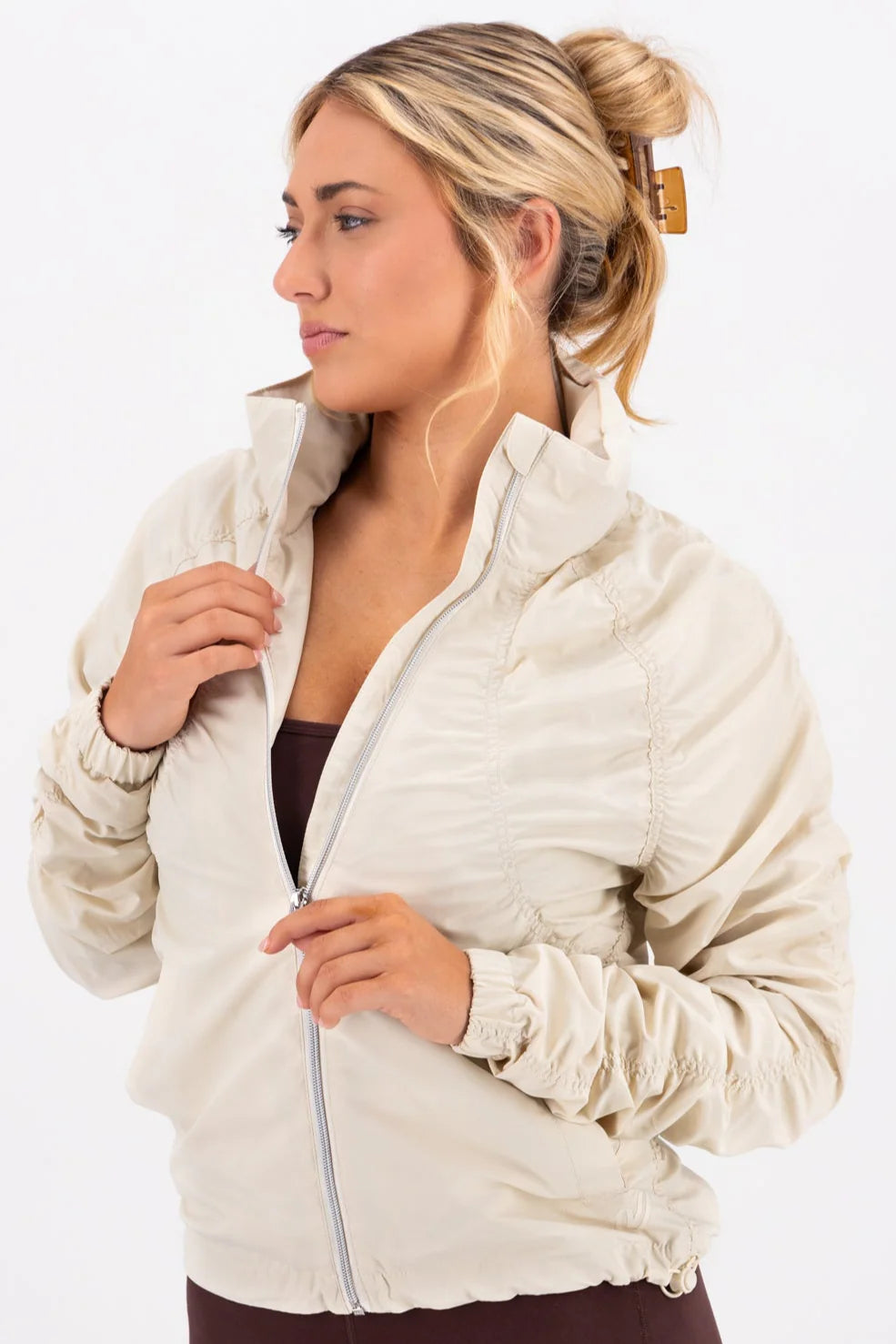 Ruched Jacket