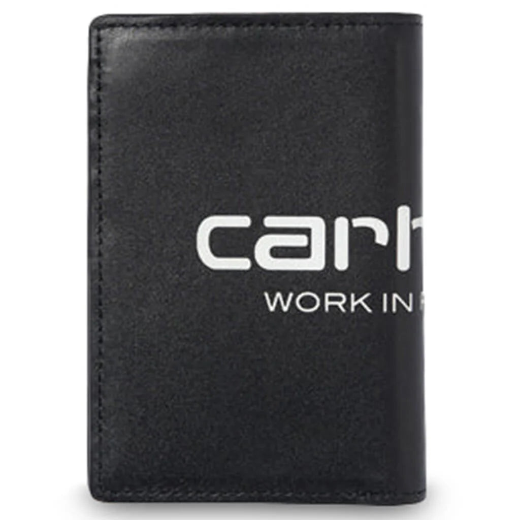 Vegas Vertical Wallet Black White