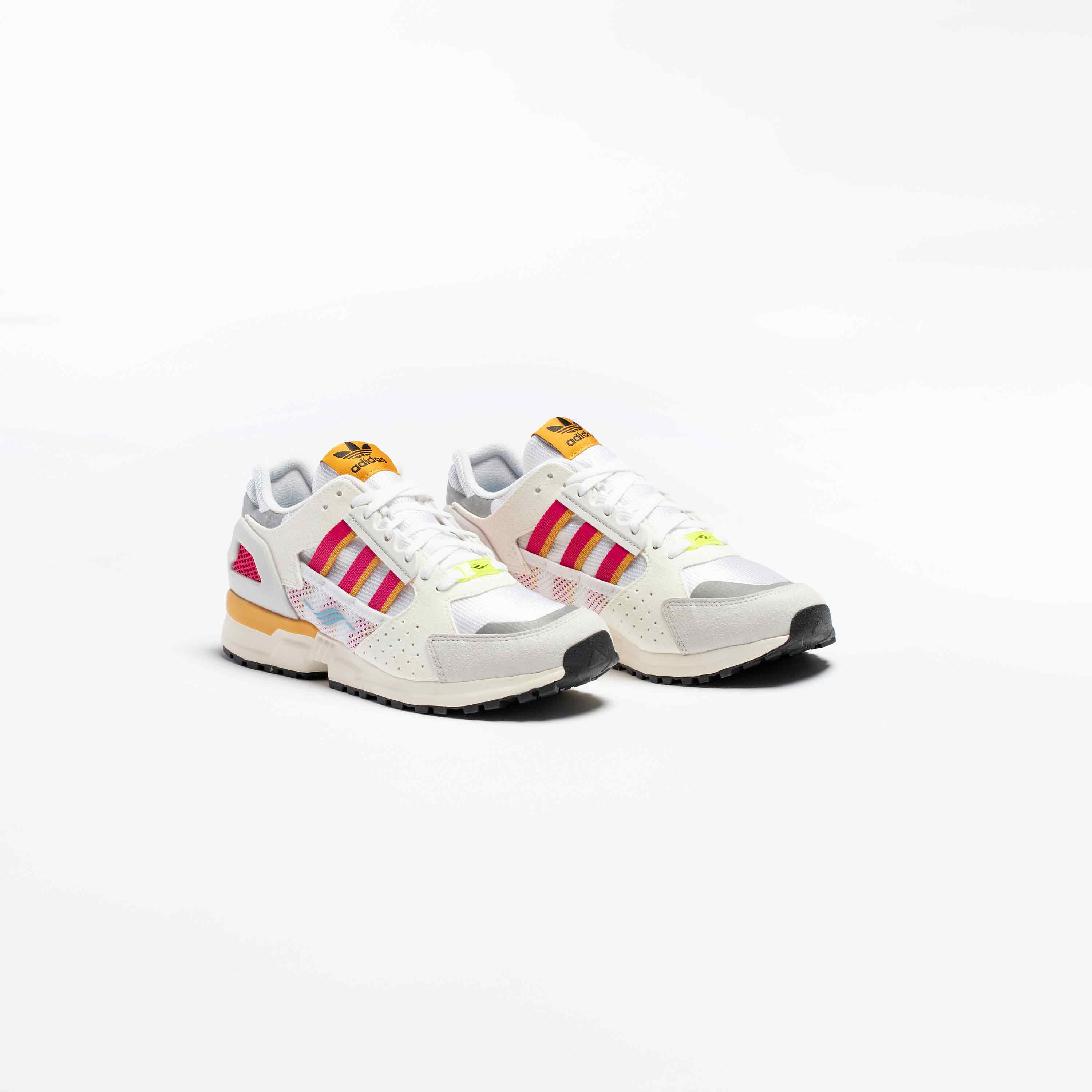 ZX 10000C Mens Lifestyle Shoe White Burgundy