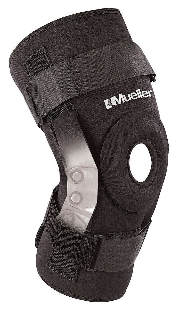 Pro Level Hinged Knee Brace Deluxe Black
