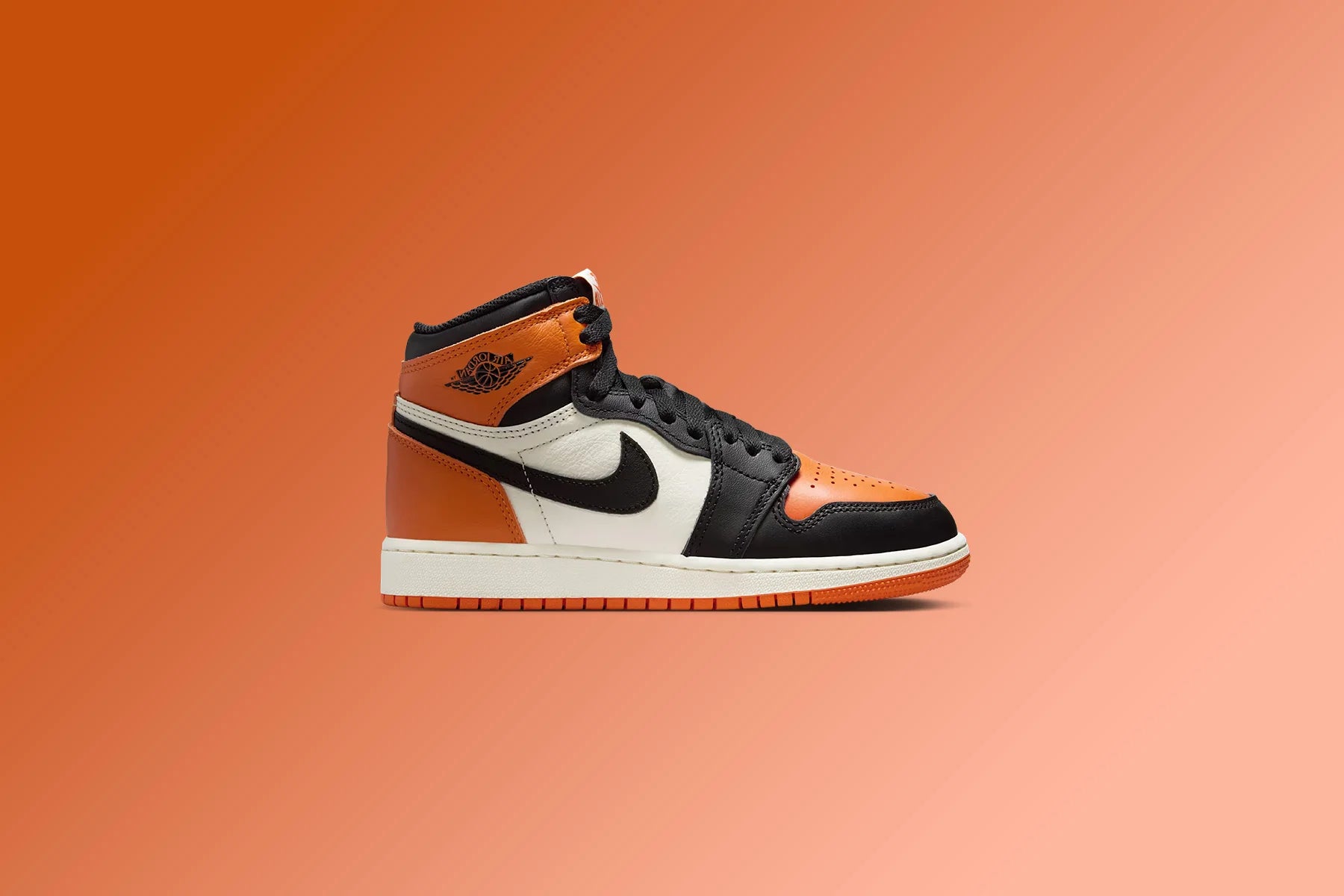 Air Jordan 1 Retro High OG Shattered Backboard GS Black Sail Starfish