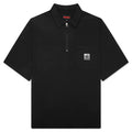 Electron Zip Polo Black