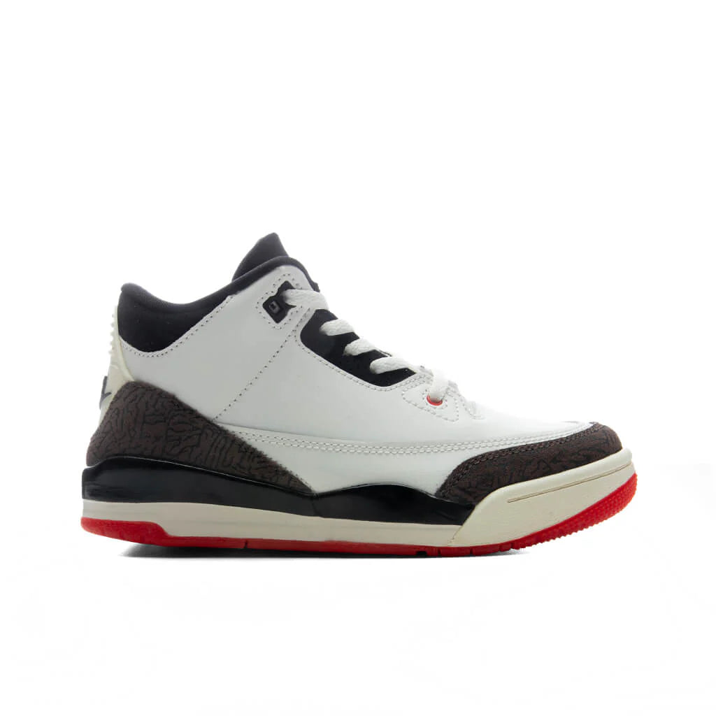 Air Jordan 3 Retro OG Worlds Best Dad PS Sail Black University Red Pale Ivory