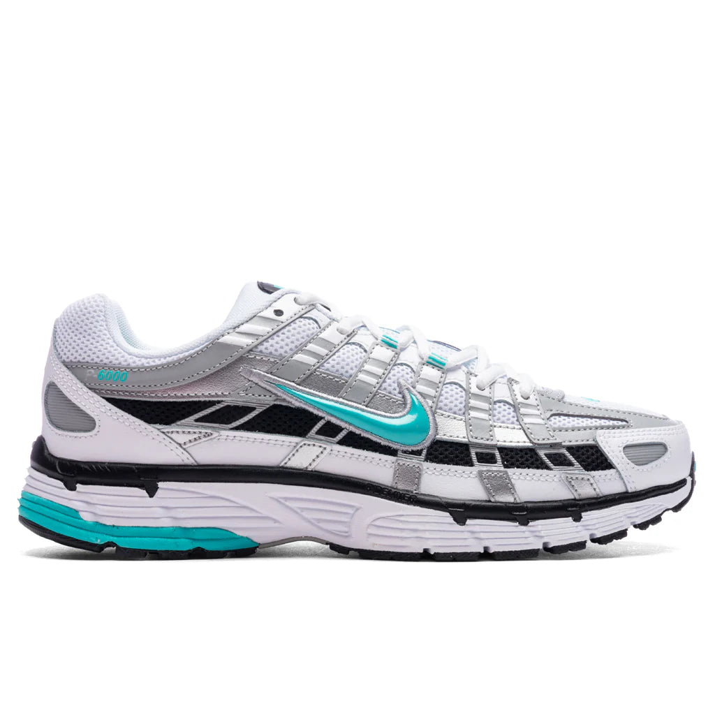 P 6000 White Dusty Cactus Metallic Silver
