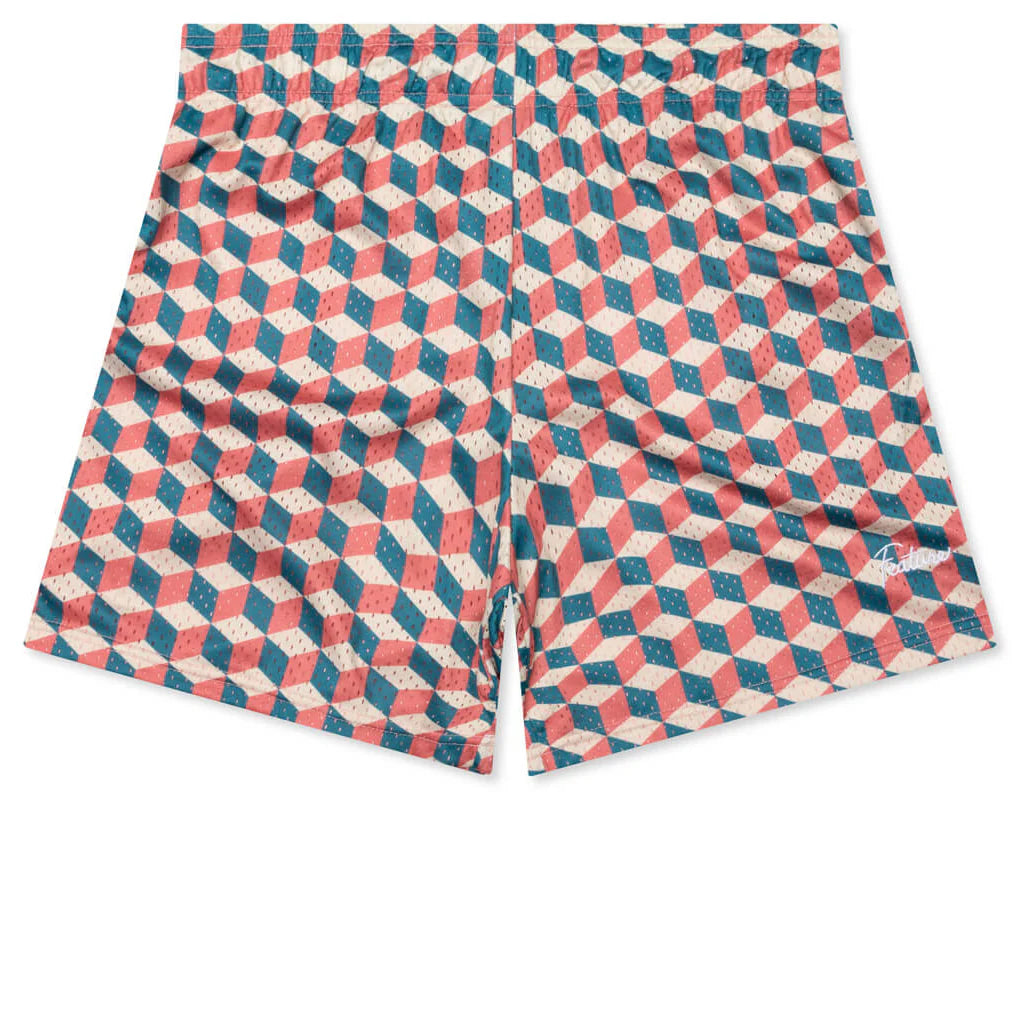 Cubert West Mesh Shorts Coral