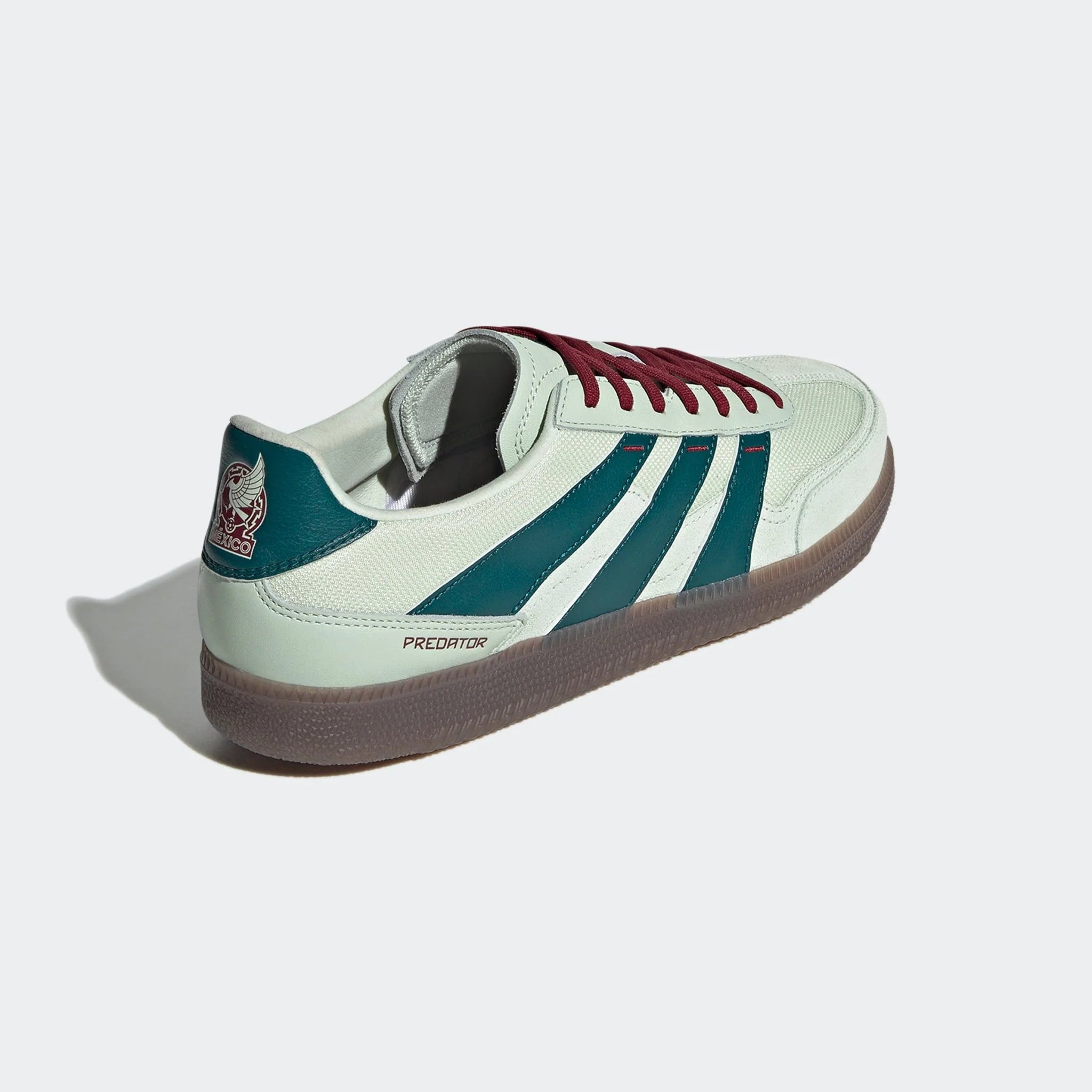 adidas Mexico Predator Freestyle Indoor Boots Linen Green Mystery Green Burgundy