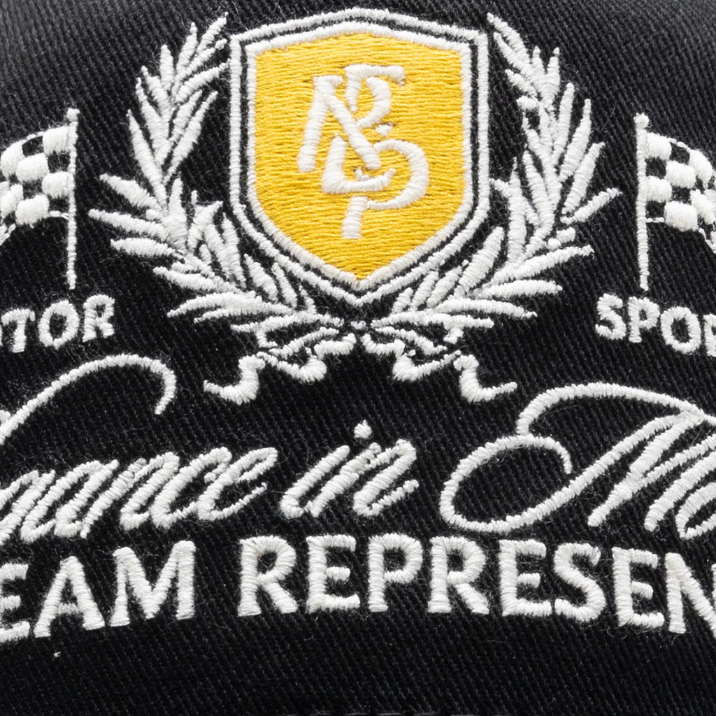 Crest Cap Jet Black