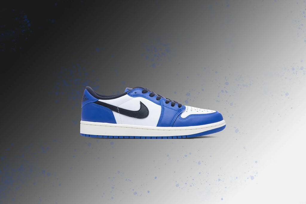 Air Jordan 1 Low OG Game Royal White Black Game Royal Sail