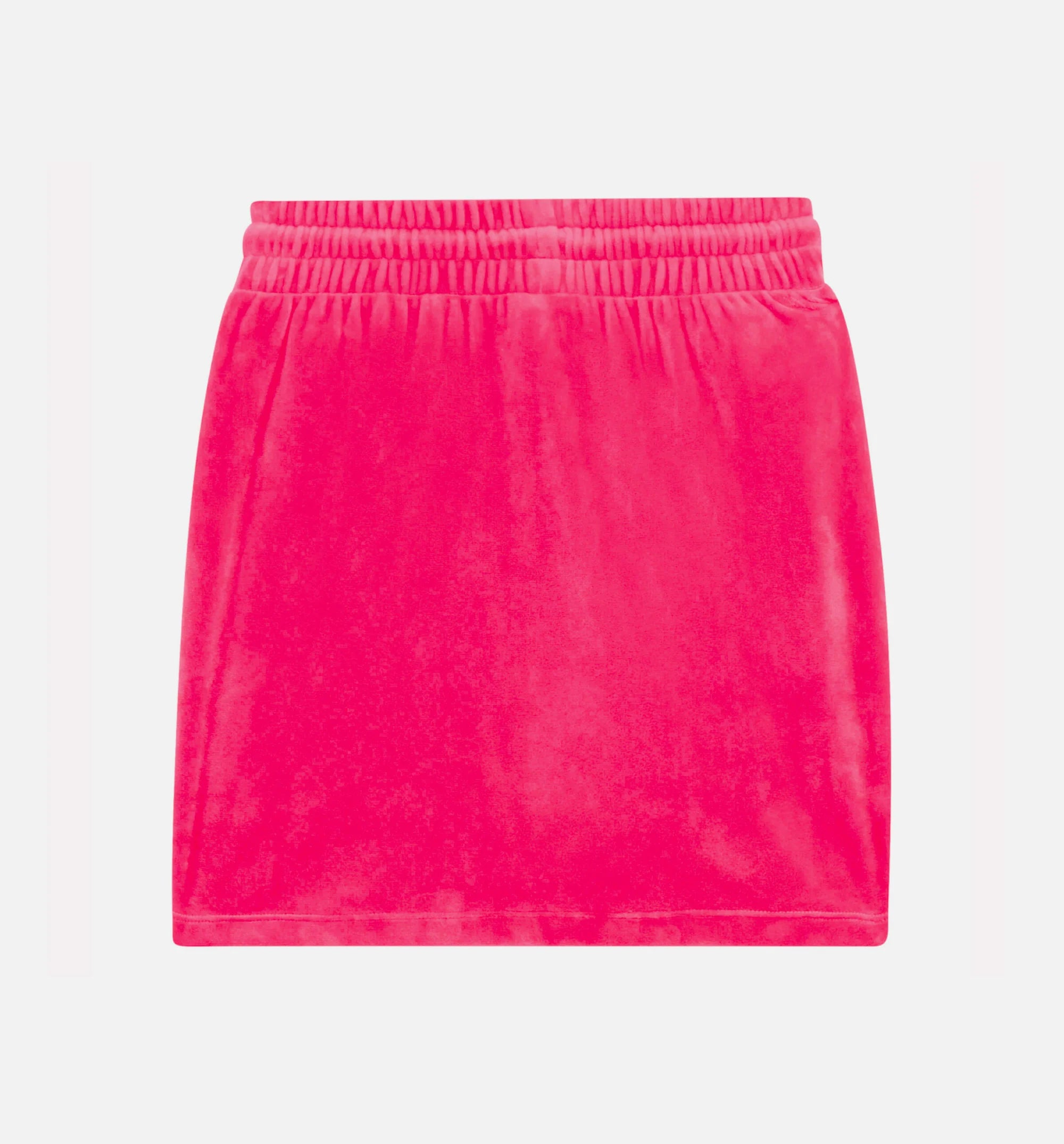 Jeremy Scott Velour Skirt Womens Skirt Pink