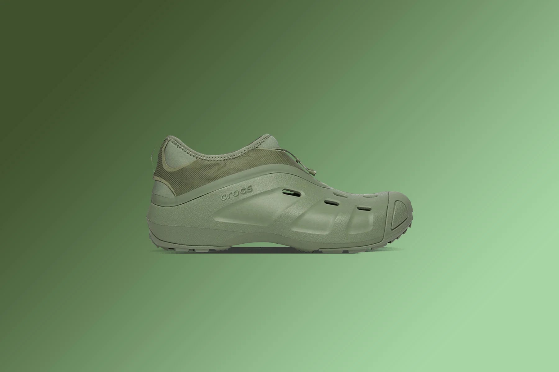 Crocs x Satisfy Quick Trail Low Moss