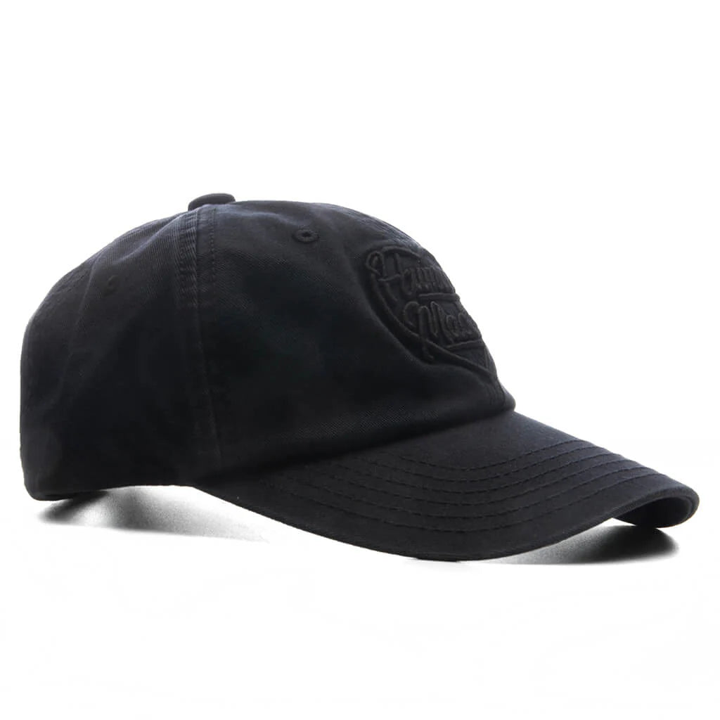 6 Panel Twill Cap 21 Black
