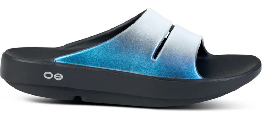 Oofos Womens OOahh Luxe Slide